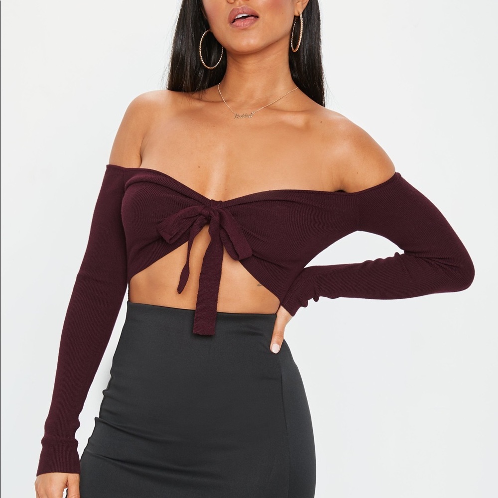 Missguided | Front Tie Bodysuit
